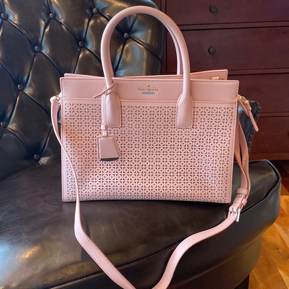 Kate Spade Pink Bonnet Candace Satchel. New with Tags. - Picture 13 of 16
